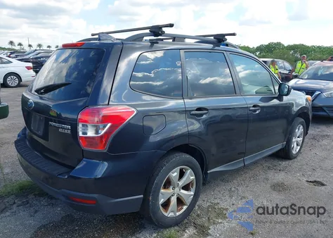 2016 Subaru Forester 2.5I Premium из США, поврежденный, VIN JF2SJADC5GH406630